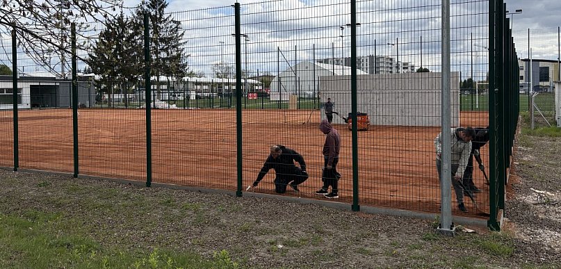 Nowa odsłona kortów. Nawierzchnia zachwyca