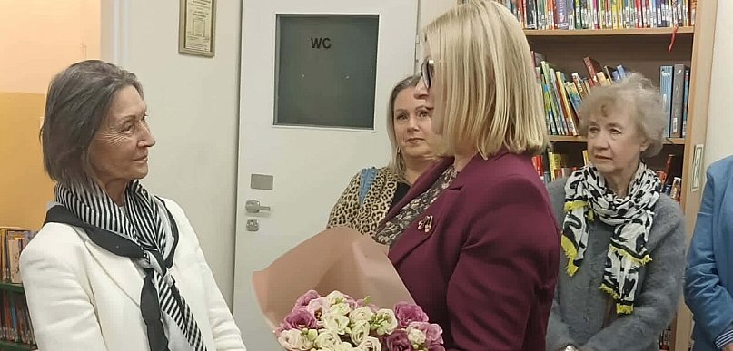 Ewa Woydyłło w Sochaczewie, wyjątkowe spotkanie w Bibliotece Pedagogicznej