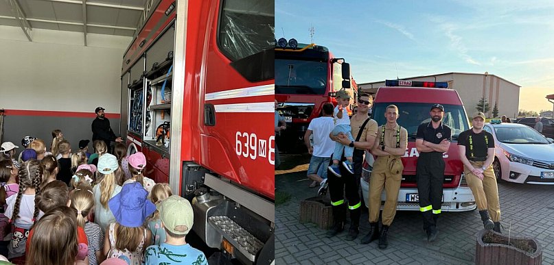 Dzień Dziecka po strażacku w Brzozowie z nadzieją na nowy narybek
