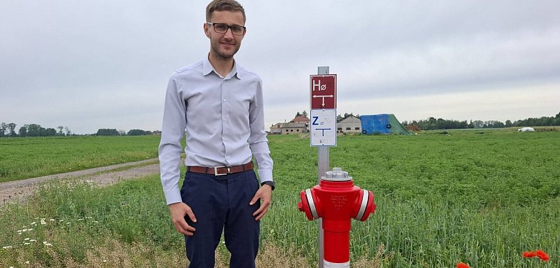 Budowa sieci wodociągowej Ćmiszew – Parcel zakończona