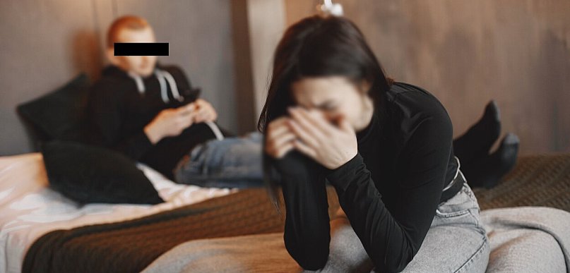 Sochaczew: 38-latek znęcał się nad małoletnią w ich wspólnym mieszkaniu