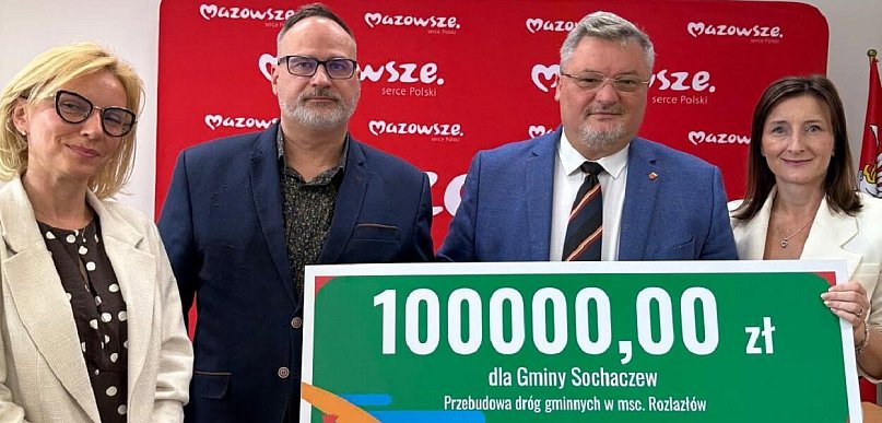 Jest dotacja na przebudowę dróg gminnych w Rozlazłowie
