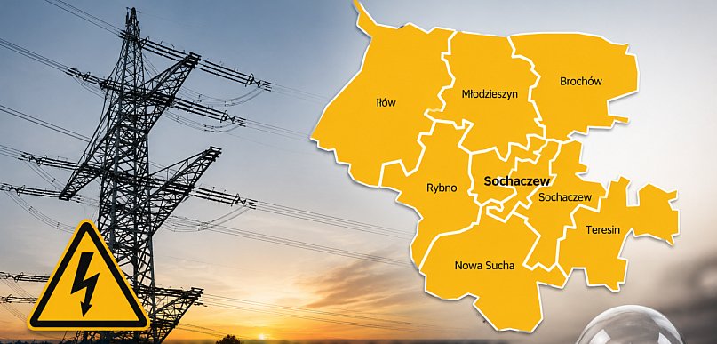 Sochaczew i okolice miejscami bez prądu i to już w tym tygodniu