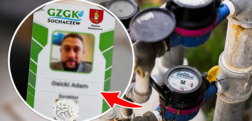 GZGK Sochaczew: tak powinien wyglądać identyfikator, wymienią wodomierze