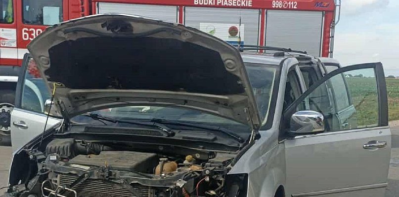 Kolizja w Szymanowie: na pokładzie dwoje dzieci - 87237