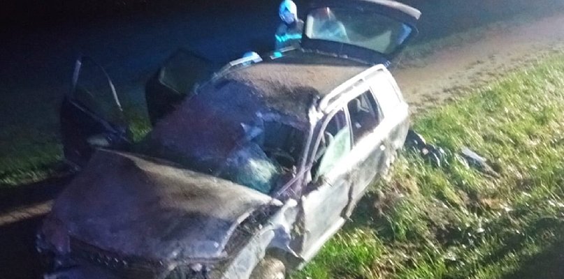 Wypadek w Szymanowie. Czworo nastolatków w szpitalu - 88847