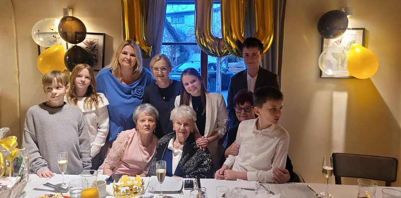 100 lat pani Donaty z Sochaczewa godnie uczczone - 89436