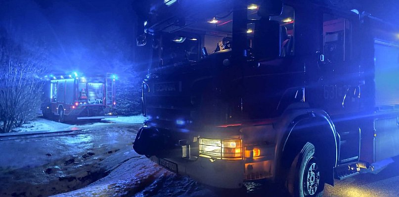 Pożar kotłowni w gminie Brochów - 90865