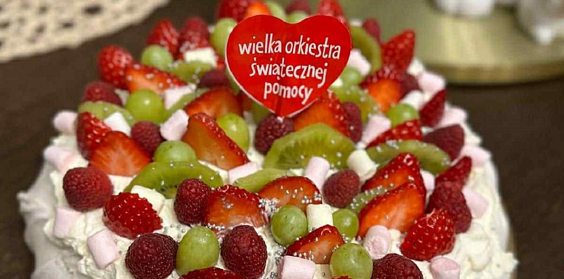 Licytacje WOŚP: tort bezowy od Sylwii Konrad