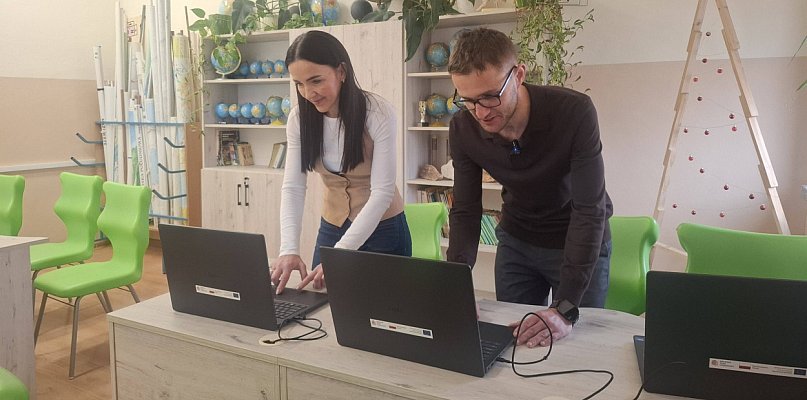 Rybno: są laptopy, a będzie sztuczna inteligencja