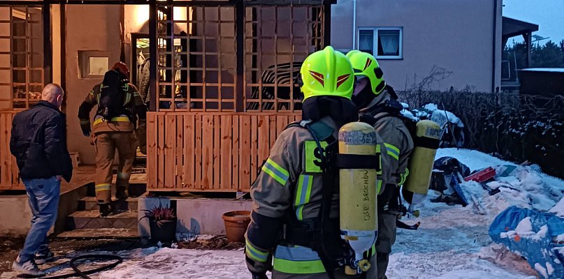 Wilcze Tułowskie: sezon grzewczy trwa, pożar kotłowni w domu