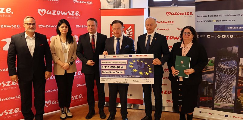 Ponad 3 miliony zł. od marszałka dla Gminy Nowa Sucha, to fundusze unijne