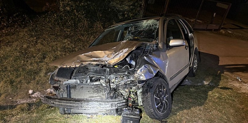 Kompletnie pijani kierowcy sprawcami dwóch wypadków w powiecie