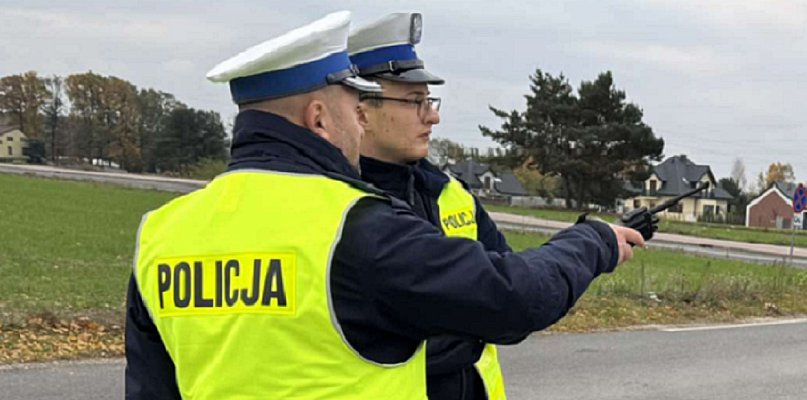 113 na liczniku w Paprotni, kierowca porządnie ukarany