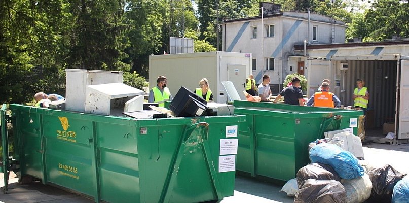 Ponad 500 ton odpadów oddanych do PSZOK w 2025 roku