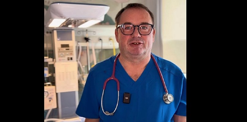 Dyrektor szpitala Robert Skowronek z komunikatem o porodówce [VIDEO]