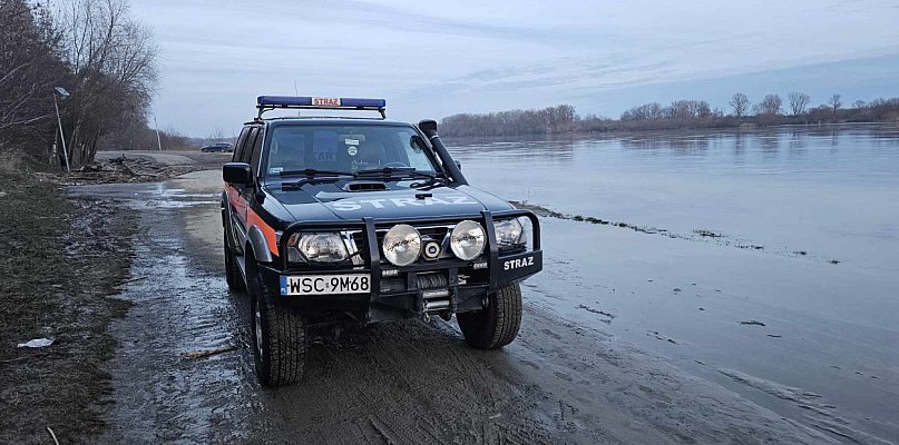 Przegląd wałów przeciwpowodziowych na terenie Gminy Młodzieszyn