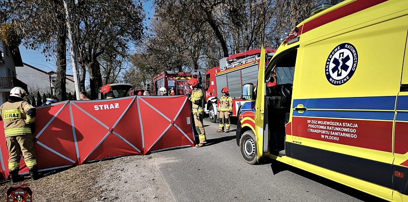 Wypadek w Żukowie. Kierowca zabrany do szpitala