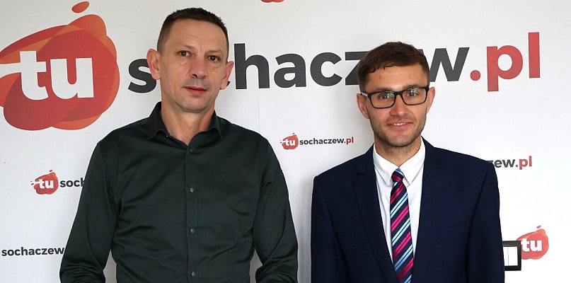 Wywiad z wójtem Damianem Jaworskim i prezesem Waldemarem Kaniewskim