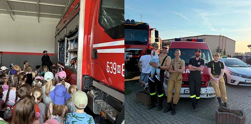 Dzień Dziecka po strażacku w Brzozowie z nadzieją na nowy narybek
