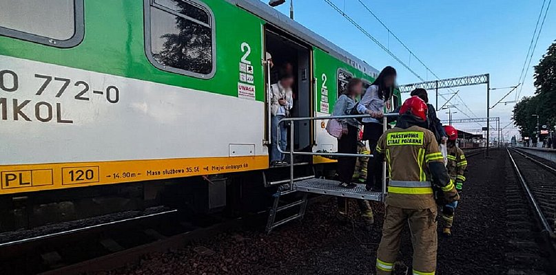 Śmiertelne potrącenie mężczyzny przez pociąg koło stacji PKP w Sochaczewie