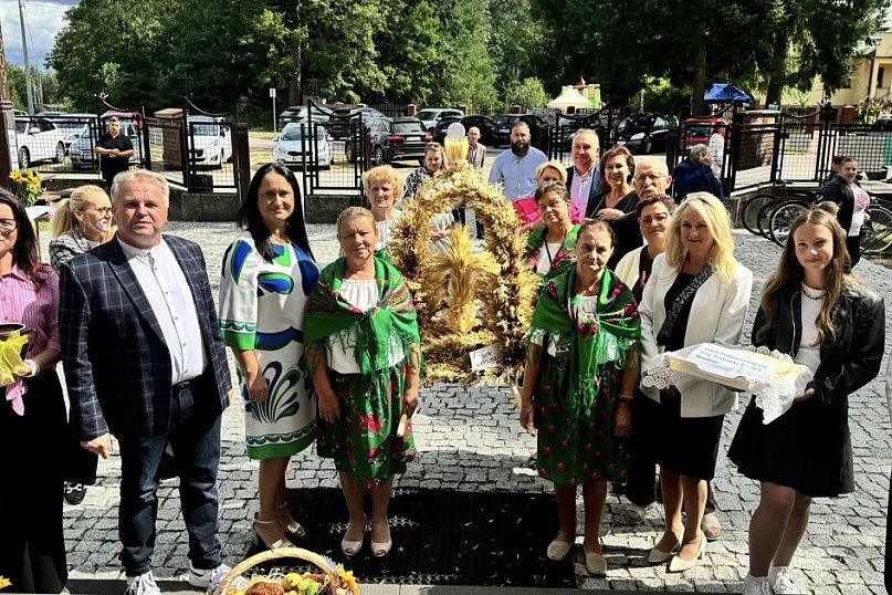 Dożynki parafialne w Kamionie