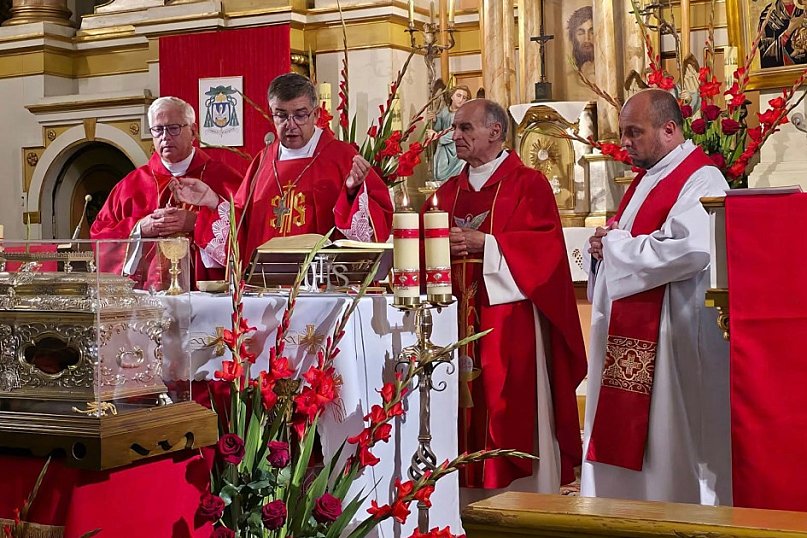 Relikwie św. Wiktorii w Rybnie