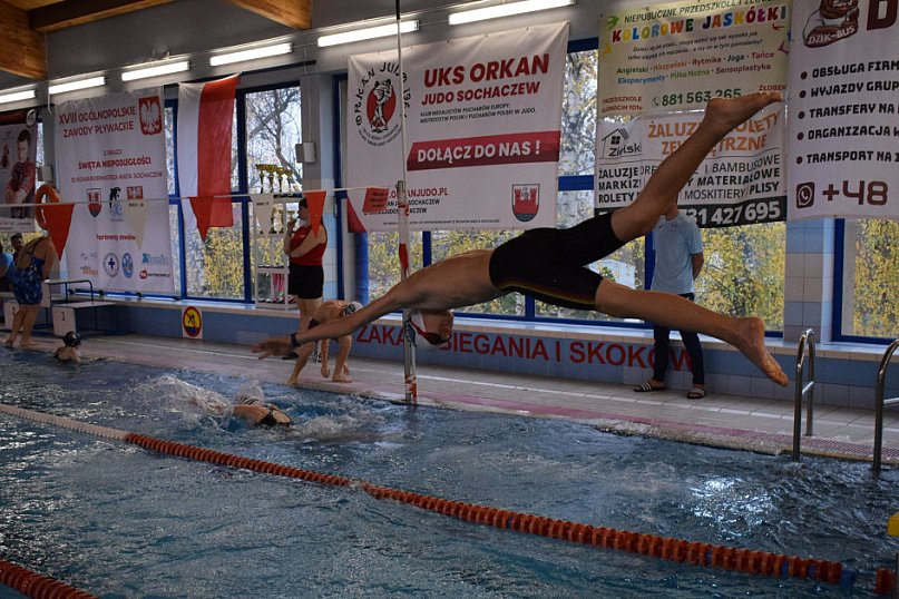 Zawody Pływackie z okazji Święta Niepodległości