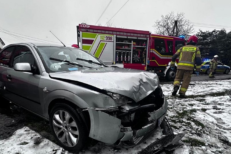 Stłuczka w centrum Teresina, wyglądało groźnie
