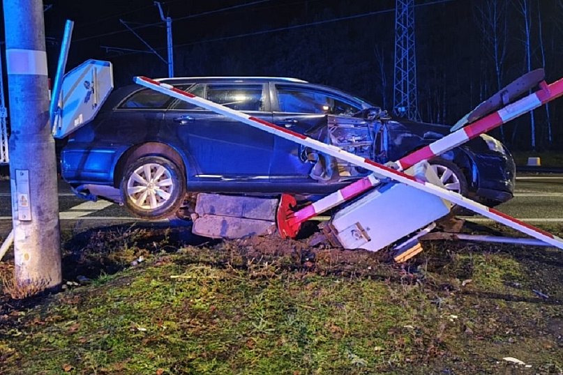 Zdarzenie drogowe w Nowym Żylinie