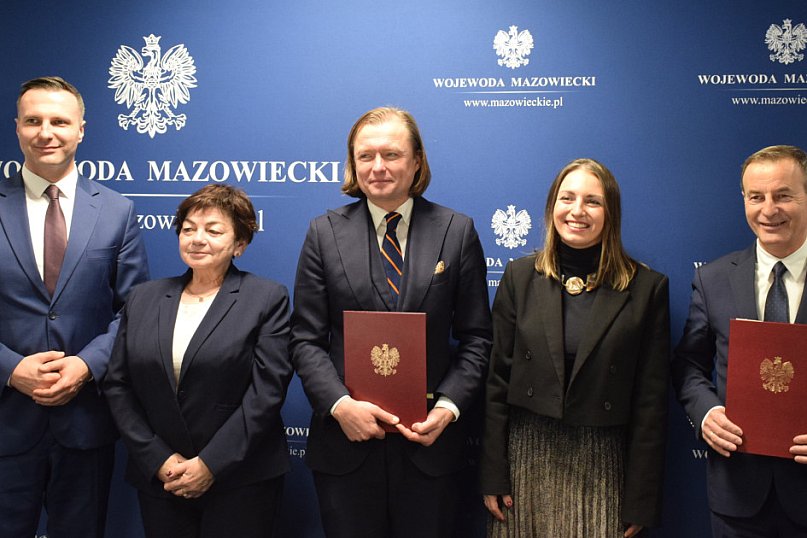 Wojewoda z wizytą w Błoniu, 42 milionowa inwestycja staje się faktem