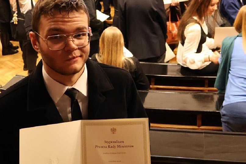 Uczeń Osiemdziesiątki stypendystą premiera