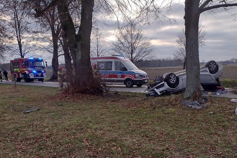 Wypadek w gminie Kampinos