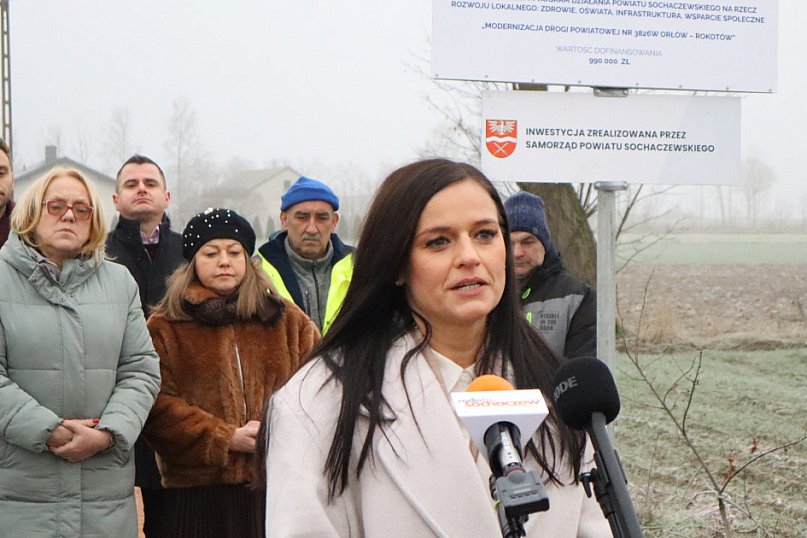 Orłów - Rokotów: droga powiatowa odebrana