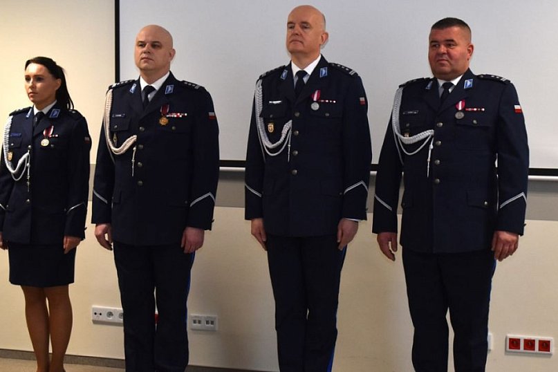 Pożegnanie z policyjnym mundurem i powierzenie obowiązków na stanowisku Komendanta