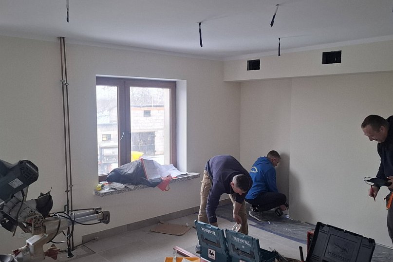 Remont urzędu gminy Rybno dobiega końca