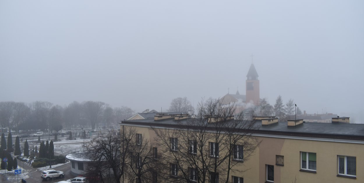 Smog w Sochaczewie, zła jakość powietrza, nawet 252% normy