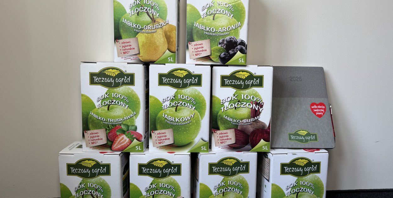 Licytacje WOŚP: 45 litrów soku i dzień w tłoczni od Tęczowego Ogrodu