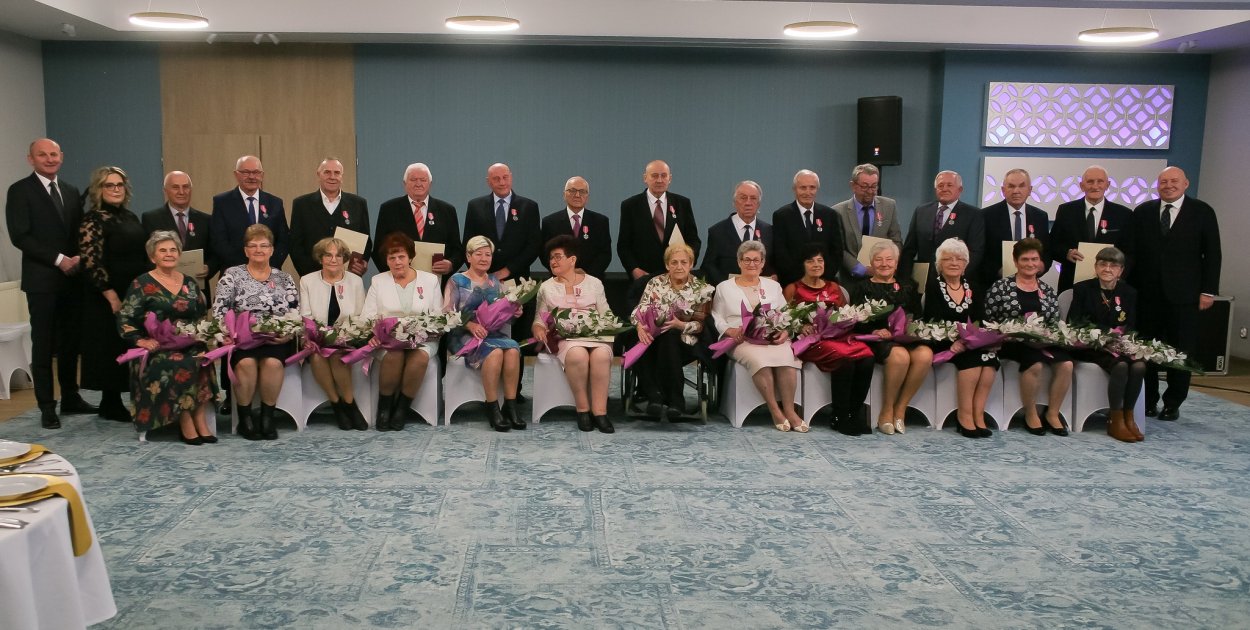 Złote Gody w gminie Teresin, świętowało 15 par