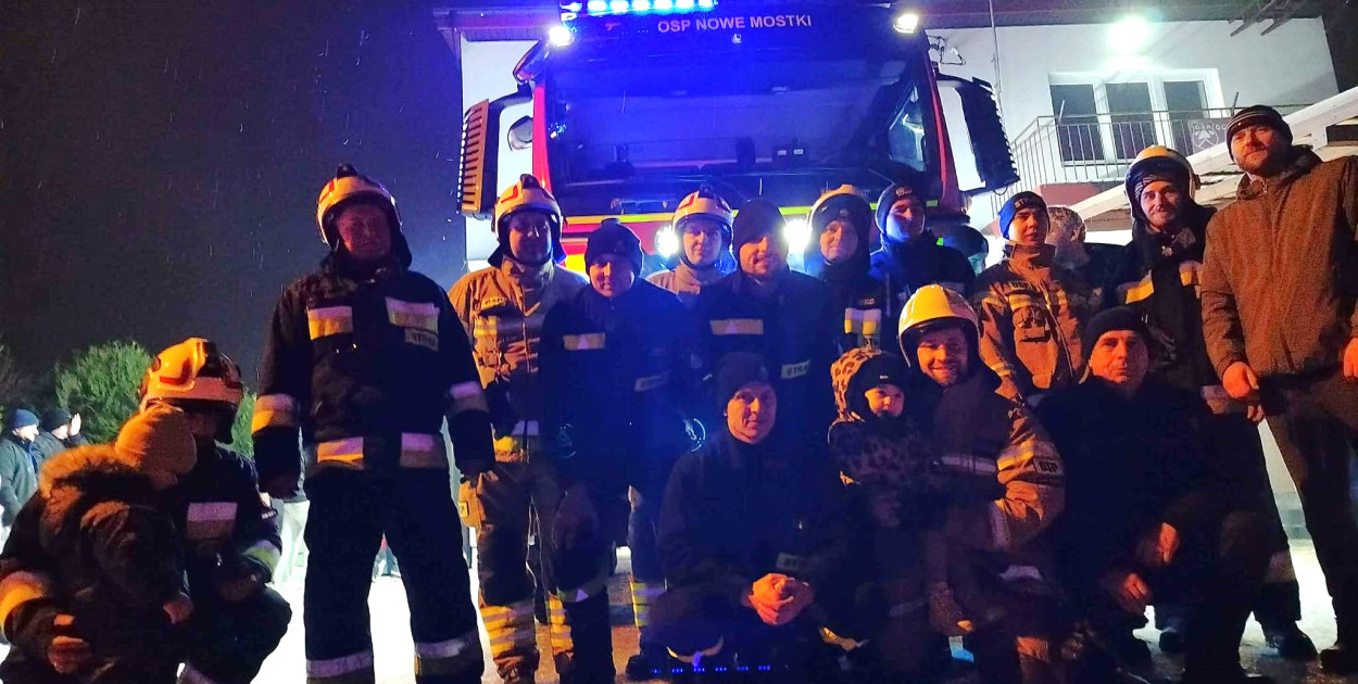 OSP Nowe Mostki ma powody do radości, MAN już w garażu