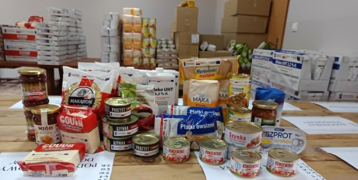 Młodzieszyn: paczki żywnościowe będą wydawane w marcu, można się zgłaszać