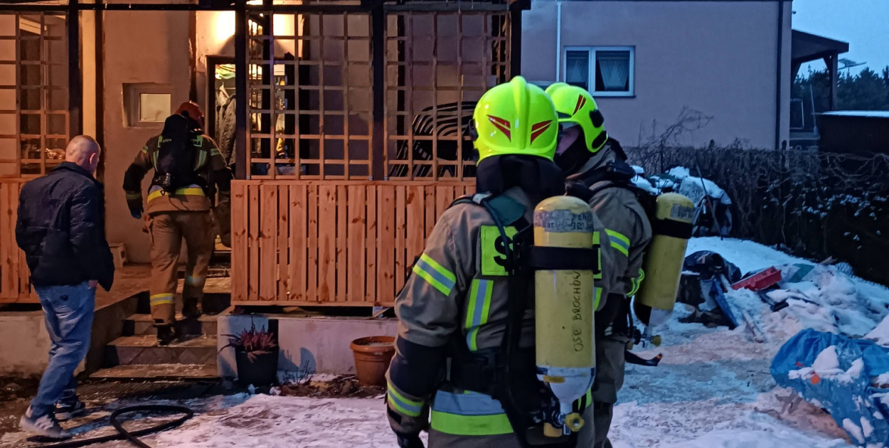 Wilcze Tułowskie: sezon grzewczy trwa, pożar kotłowni w domu