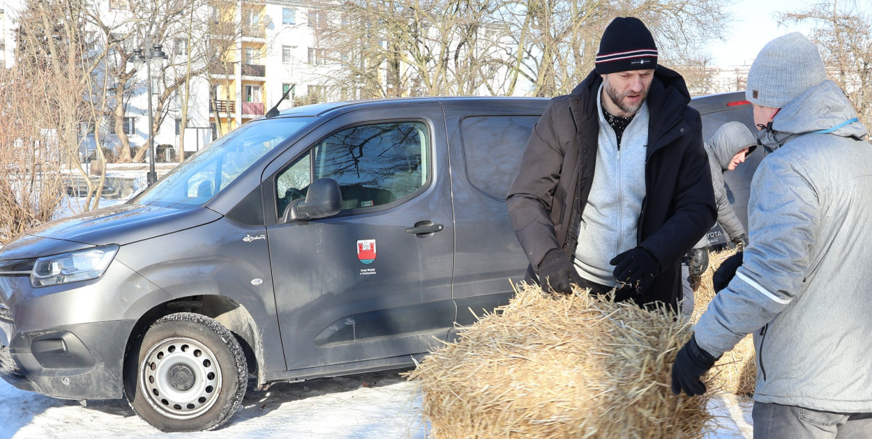 Na ratunek rybom w stawie Garbolewskiego