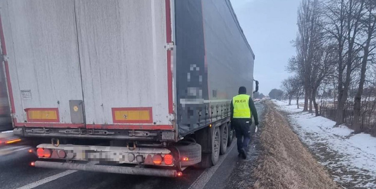 Akcja policji Truck & Bus na terenie powiatu sochaczewskiego