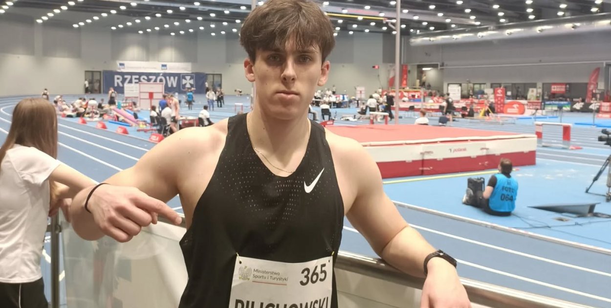 Szymon Pilichowski o włos od finału Halowych Mistrzostw Polski