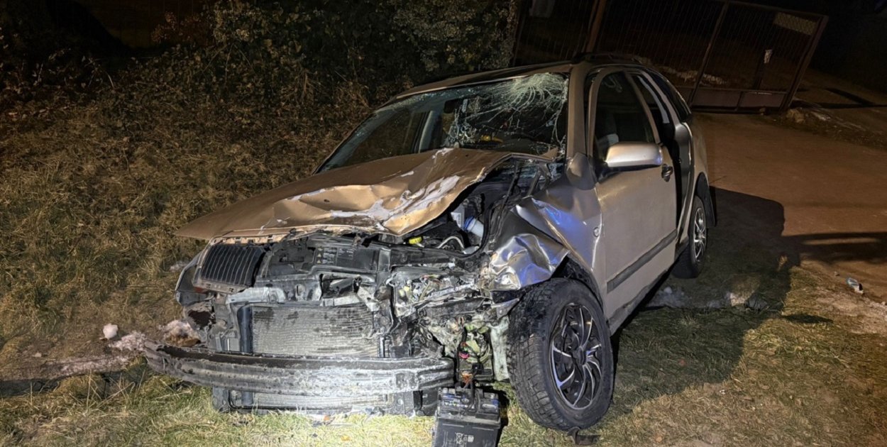 Kompletnie pijani kierowcy sprawcami dwóch wypadków w powiecie