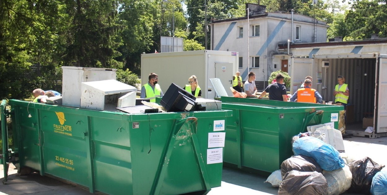 Ponad 500 ton odpadów oddanych do PSZOK w 2025 roku