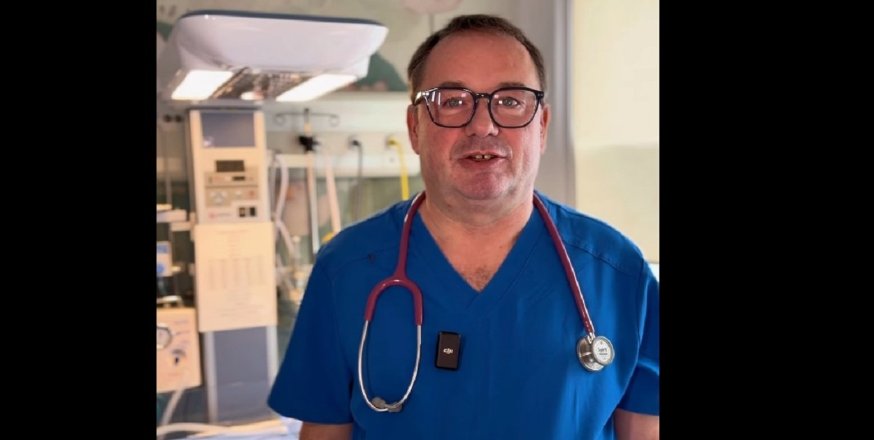 Dyrektor szpitala Robert Skowronek z komunikatem o porodówce [VIDEO]