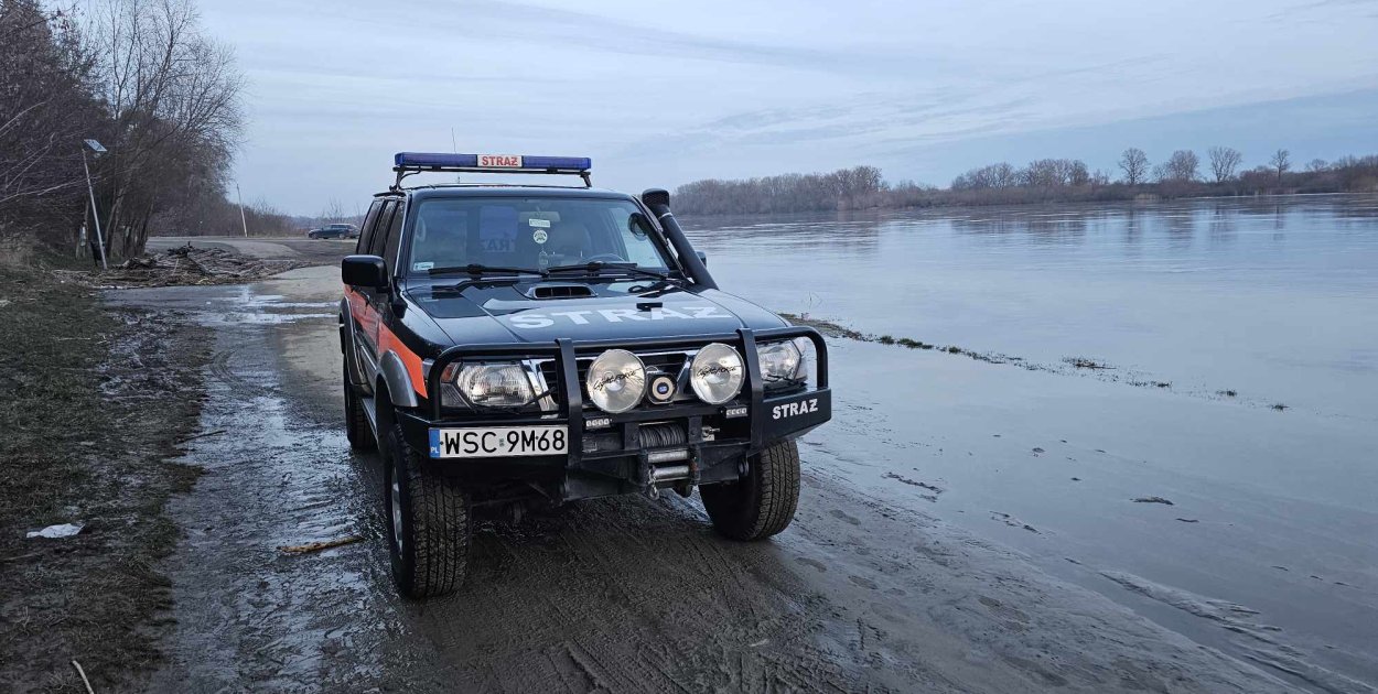 Przegląd wałów przeciwpowodziowych na terenie Gminy Młodzieszyn