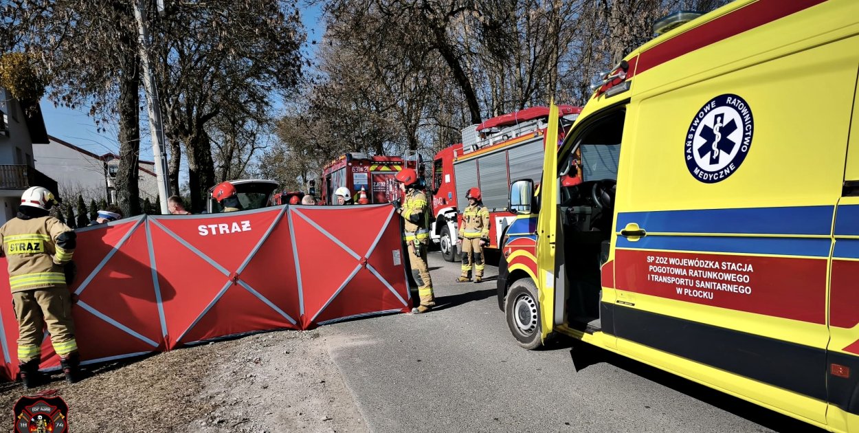 Wypadek w Żukowie. Kierowca zabrany do szpitala